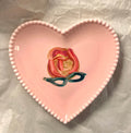 Pink Heart Porcelain 1c