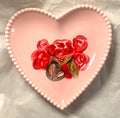 Pink Heart Porcelain 6a